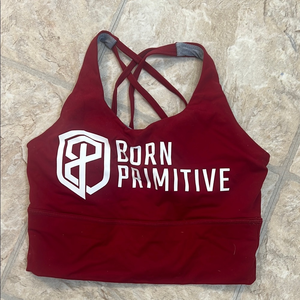 Born Primitive Women's Red Sports Bra